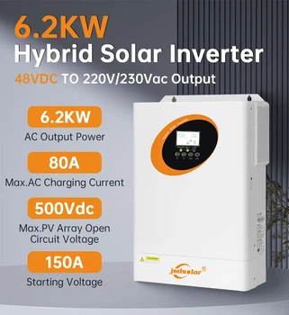 Гибридный инвертор Jsdsolar J6200HP 6.2 кВт 48 В 220 В WIFI