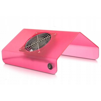 Вытяжка для маникюра Nail Dust Collector 277, 30 Вт, розовый