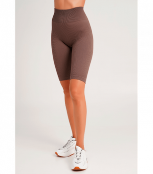 Універсальні безшовні велосипедки TRACKS RIB - Giulia - TRACKS RIB - One Size - Deep Taupe