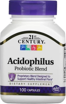 Суміш Пробіотиків 21st Century Acidophilus 100 капсул (740985213391)