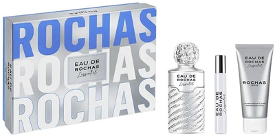 Zestaw damski Rochas Eau De Rochas L'essentiel Woda perfumowana 100 ml + Miniaturka Woda perfumowana 20 ml + Lotion do ciała 100 ml (3386460146791)