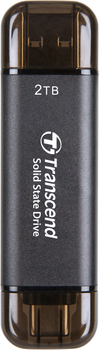 SSD диск Transcend ESD310C 2TB USB Type-A/USB Type-C 3D NAND (TS2TESD310C) External