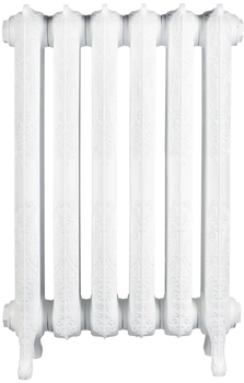 Радиатор из чугуна Warm Well Retrox 760/180 6 секций Ral 9016М