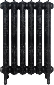 Радиатор из чугуна Warm Well Retrox 760/180 6 секций Ral 9005М