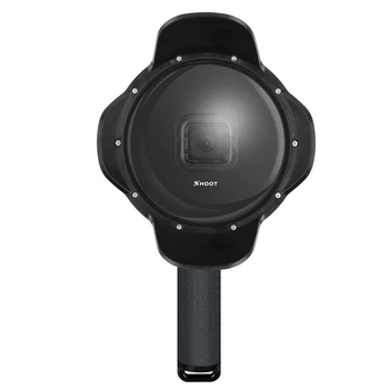 Підводний бокс DOME PORT від SHOOT для камер GoPro Hero 5, 6, 7 - (20 см - з блендою) v. 2 XTGP376B)