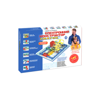 Конструктор детский Знаток 180 схем ZNATOK DD055107