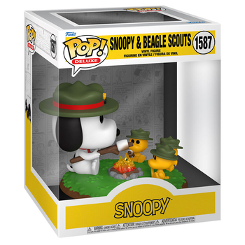 Фігурка Funko POP Deluxe Peanuts Snoopy & Beable Scouts (889698799997)