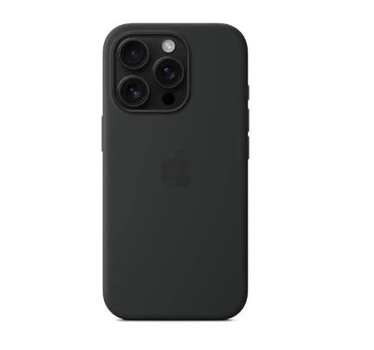 Чехол Wave Silicone Case для iPhone 16 Pro with MagSafe Black