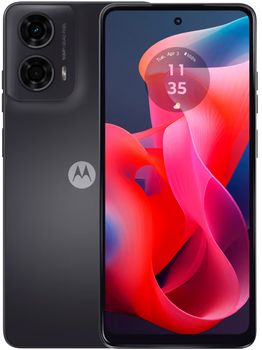 Мобильный телефон Motorola G24 4/128GB Matte Charcoal (1027713)