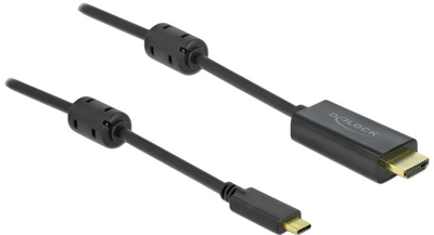 Kabel Delock USB Type-C – HDMI 4K 60Hz 2 m Black (4043619859702)