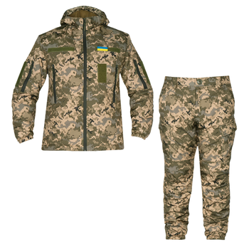 Зимовий костюм ТТХ Softshell MM14 з утеплювачем мультикам XL (148649)