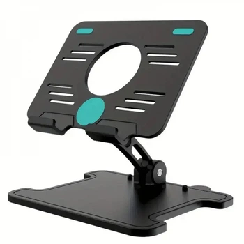Подставка для телефона и планшета Desktop Biaxial Foldable Metal Grey K-605 087l