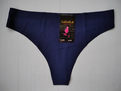 Трусики стринги Lulola бесшовные синий XL 50 335