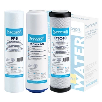 Комплект картриджей Ecosoft CMV3ECOSTD для тройного фильтра