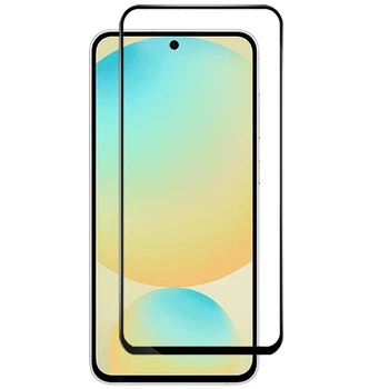 Захисне скло LUX для Samsung Galaxy S24 FE (S721) повне проклеювання чорний