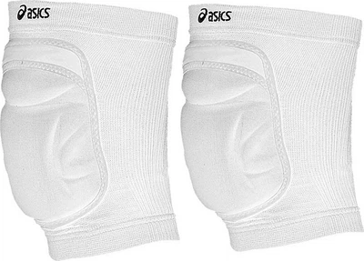 Наколенники волейбольные Asics Performance Kneepad белые S профессиональные максимальная защита (672540-0001)