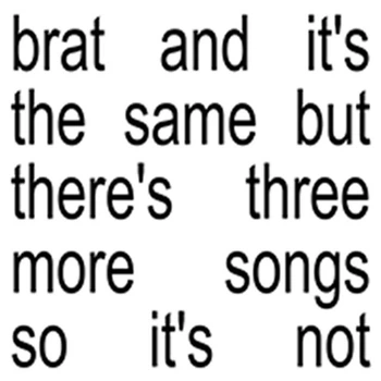 Музыкальный CD диск Charli Xcx - Brat and It's the Same but There's Three More Songs So It's Not фирменный