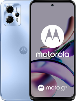 Мобільний телефон Motorola Moto G13 4/128GB Lavender Blue (PAWV0014PL)