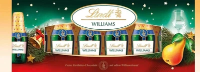 Шоколадные конфеты с ликером Lindt Eierlikör Fläschchen 131г