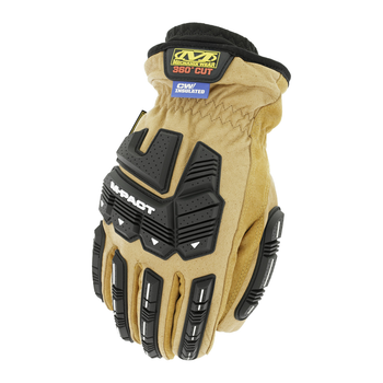 Перчатки тактические зимние Mechanix® Leather M-Pact® Insulated Driver F9-360 Gloves S Brown