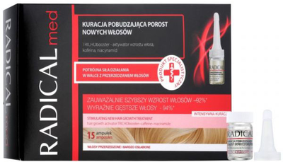 Kuracja Farmona Radical Med stymulująca porost włosów 15 ampułek x 5 ml (5902082210511)