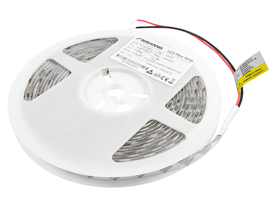 Світлодіодна стрічка 1 м RISHANG SMD2835 120 LED 24В 9.6Вт IP65 нейтральний білий (RV68COTC)