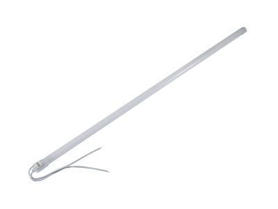 Світлодіодна лінійка SMD5730 65 LED 220В 8Вт IP44 900Лм 6000-6500K 600мм в матовому корпусі
