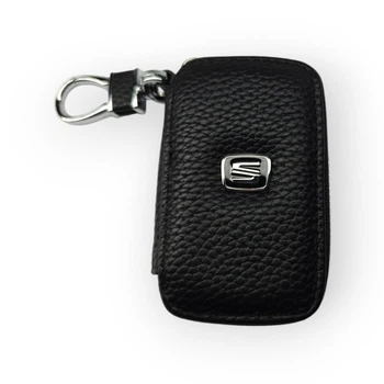 Ключница с карабином для автомобильного ключа Seat