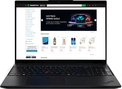 Ноутбук Lenovo ThinkPad L16 Gen 1 (21L4S4T300) Black