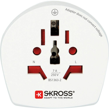 Adapter Skross Travel adapter CA W to UK (1.500225-E)