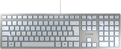 Клавиатура CHERRY KC 6000 Silver (UKR)