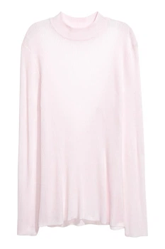 Джемпер H&M XS светло розовый 4655345