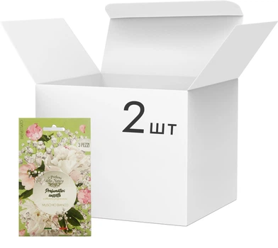Комплект ароматическое саше Vinove Geca Perfumed Sachets Белый мускус 2 шт (km-6013)