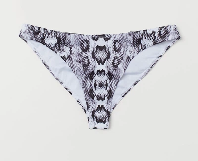 Купальные трусики H&M 40 бело черный 1027436060
