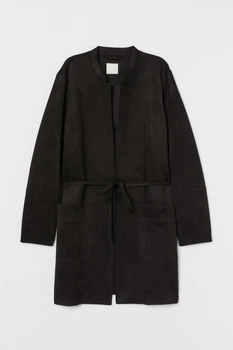 Пальто H&M 38 чорний 27058158481