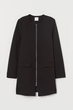 Пальто H&M 38 чорний 9077815910