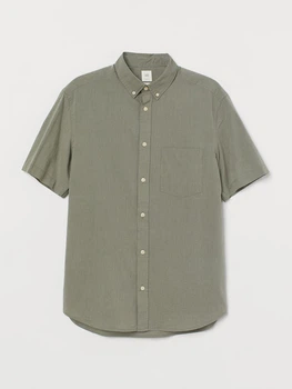 Сорочка H&M S хакі 2808836204