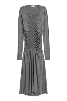 Плаття H&M 38 сірий меланж 812593929