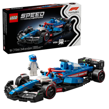 Конструктор LEGO Speed Champions Болід F1 Visa Cash App RB VCARB 01 248 елементів (77246)