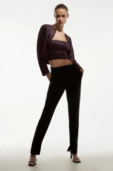 Кофта Zara S чорно фіолетовий 4331117603