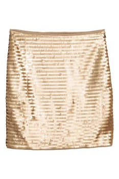 Спідниця H&M 34 золотистий 312516809