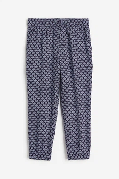 Брюки H&M 116см синий меланж 2404924086