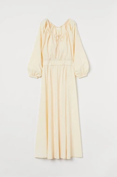 Сукня H&M L кремовий 2506972525