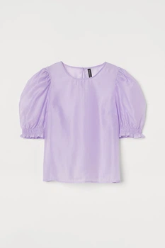Блуза H&M 32 бузковий 907928189