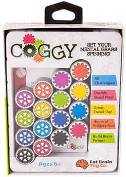 Гра-головоломка Fat Brain Toys Coggy Шестерні FA116-1 (811802021045)  