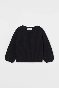 Джемпер H&M 110 116см чорний 508926327