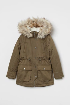 Парка H&M 164см хаки 1208974796