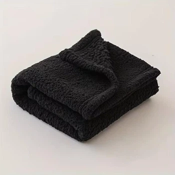 Одеяло для животных Derby Calming Blankets Fluffy Premium Fleece, Черный 60х80 см