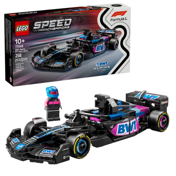 Конструктор LEGO Speed Champions Болід F1 BWT Alpine Team A524 258 елементів (77248)