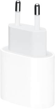 Мережевий зарядний пристрій Foxconn з швидкою зарядкою USB-C 3.1 20W для Apple White (35159-o)
